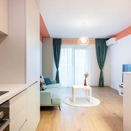 Candy Crush I 1 Bedroom With Free Underground Parking Bucarest